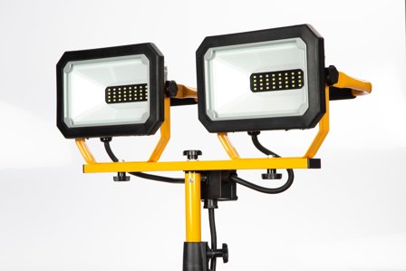 Tundra Arbeidslampe LED 2x23W Stativ