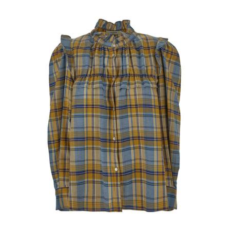 Isabel Marant Étoile Idety Shirt , Blauw , Dames , Maat: XS