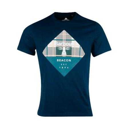 Barbour T-shirt Blå, Herre T-shirts