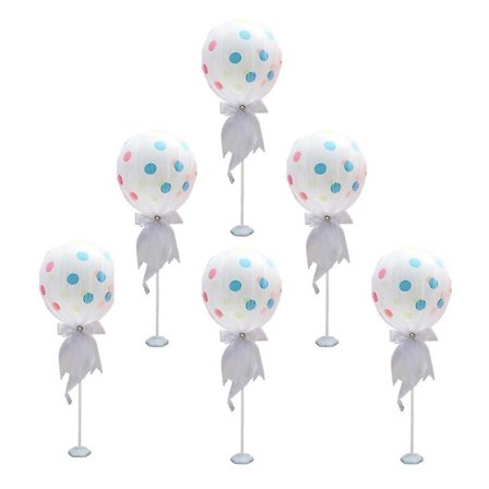 6 stk Latexballonger