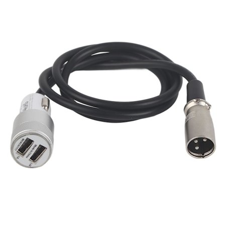 Lader for Elektrisk Rullestol 1 for 2 Universal USB Mobilitets Scooter Hurtiglader for Små Biler