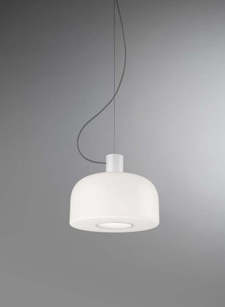 Bellhop S1 taklampe - opal/hvit