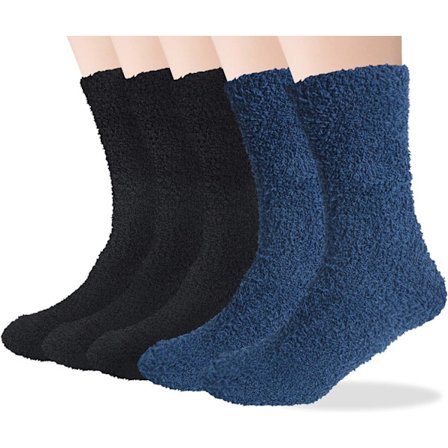 5 par tykke, bløde og behagelige sokker til mænd