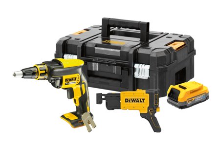 Dewalt DCF620E1K-XJ Gipsskrutrekker med batteri, uten lader, Maskiner