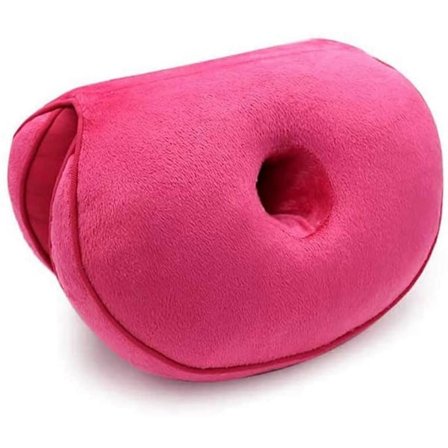 Dubbel Komfort Kudde Lyft Höfter Upp Sittdyna, Lyft Höfter Upp Sittdyna, Ortopediskt Minnesskum Stödkudde för Ischias, Svanskota och Höfttryck