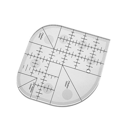 Akryl buet skærel lineal til syning, symaskine, håndværk, syning, quiltning til professionel T