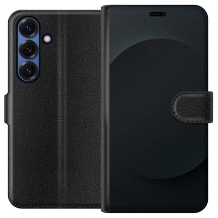 Yhteensopiva Lompakkokotelo Samsung Galaxy S25+ Musta piste