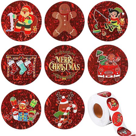 500 juleklistremerker