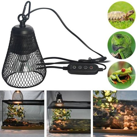 50W Reptil Pet Terrarium Brooder Varmelys UVA UVB Dimbar Varmelampe for KLB