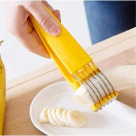 Banan- og fruktskreller i rustfritt stål, skinke- og pølseskjærerverktøy