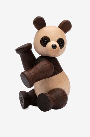 Spring Copenhagen - Trædekoration Pixi Panda 9 cm - Natur - Pynteting - Fra Homeroom