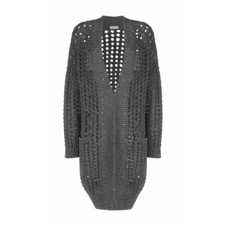 Brunello Cucinelli Vest , Grijs , Dames , Maat: M Vesten