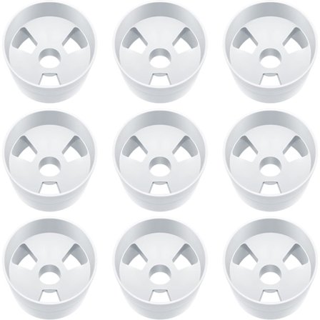 9 stk. Golfhul Kop Praksis Putting Green Hul Kopper ABS Plast Golf