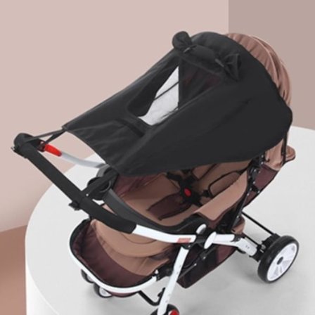 Baby Universal Solskydd Sittvagn Skydd S Ljusgrå