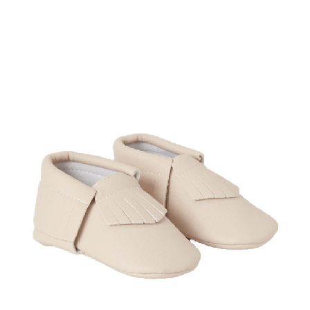 BabyMocs Neutral Mocs Skor Unisex Beige 3-4 år (17cm)