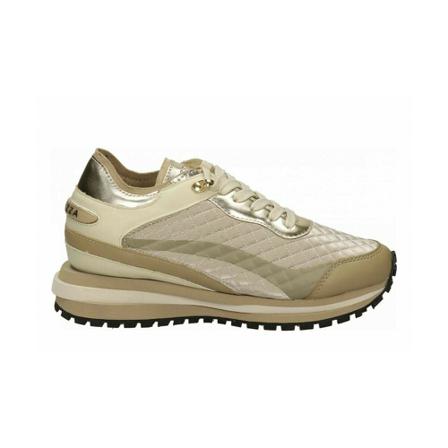 Apepazza Sneakers lucy wedge background d22ap06 f1lsd04 , Geel , Dames , Maat: 39 EU