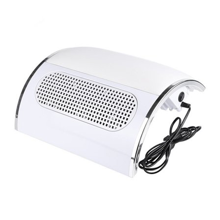 Neglestøvopsamler med 3 blæsere, stærk sugeevne til neglekunst, EU-stik