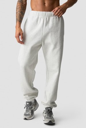Everyday Sweatpants Men White Melange