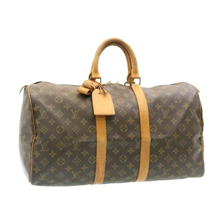 Louis Vuitton Vintage, Pre-owned Keepall 45 Bruin, Dames, Maat:ONE Size
