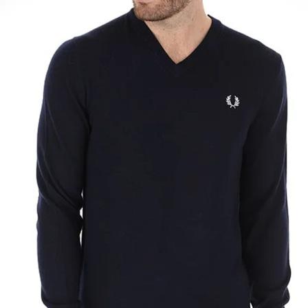 Fred Perry Sweater Blå, Herre