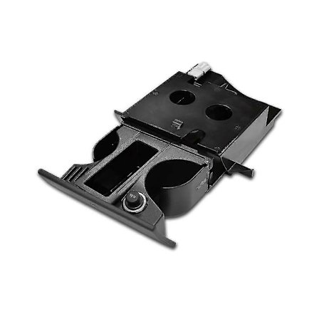 Rhd for T5 Transporter askebeger front drikkevann kopp mynt drikkeholder koppholder stativ 7h285860171n svart