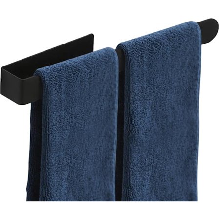 Håndkleholder, selvklebende håndklestativ for bad uten boring, perfekt for leiligheter, bobiler og små boenheter