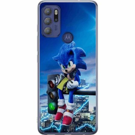 Motorola Moto G60s Genomskinligt Skal Sonic The Hedgehog
