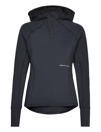 Free Motion Half Zip Hettegenser Genser Svart Röhnisch*Betinget Tilbud