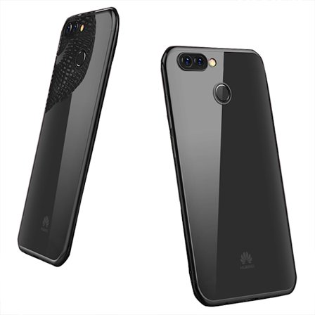 Huawei P Smart 2018 - Genomtänkt Floveme Skal i Silikon