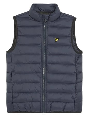 Lyle & Scott Light Weight Padded Gilet - Navy - 170-176
