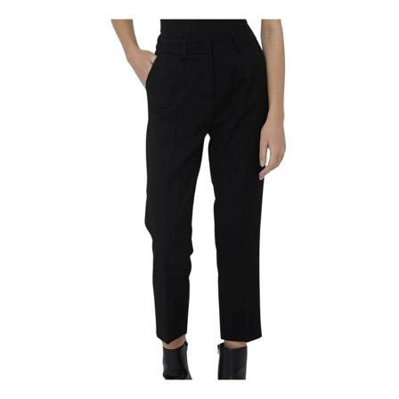 Silvian Heach, High-waisted slim-fit trousers Zwart, Dames, Maat:2XS,polyester