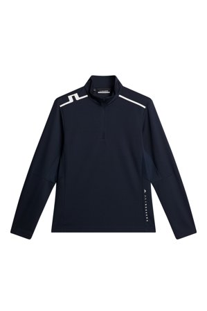 J.Lindeberg - Golf - Leon Quarter Zip Mid Layer - Blue - Mann - L