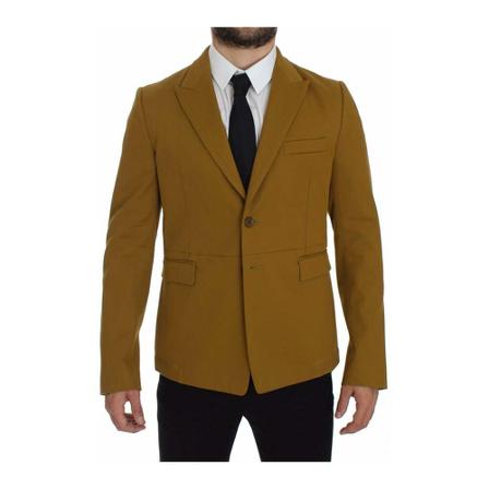 Dolce & Gabbana - Kavajer - Gul - Herr - Storlek: S, Herr, Storlek: S