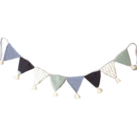 Tält Sängmattor Baby Shower Bunting Ornament Barn sovrum hängande väggdekoration