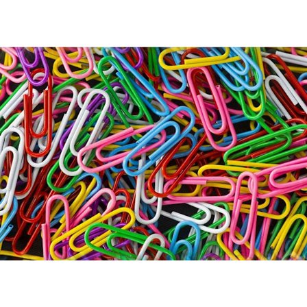 Pack om 80st Gem Klämmer 28mm