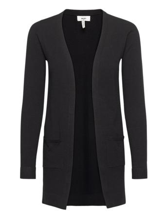 Objthess L/S Cardigan Neuletakki Musta Object