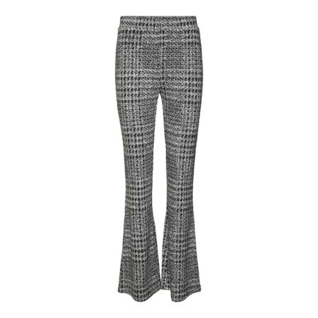 Noisy May, Nmtowny Flared Pant JRS Grijs, Dames, Maat:L