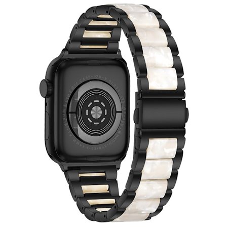 Blanc Bracelet en résine compatible avec les bracelets Apple Wa