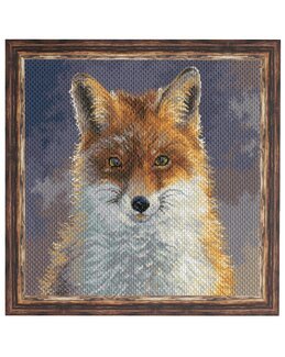 Broderikit Billede Ræv - Collection D'Art