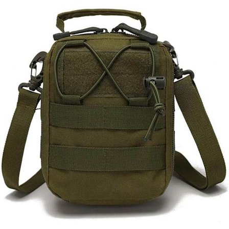 Pehmeä pakkaus - Tactical-pakkaus - Lääkintä-/ensiapupakkaus - Vihreä naamiointikuvio