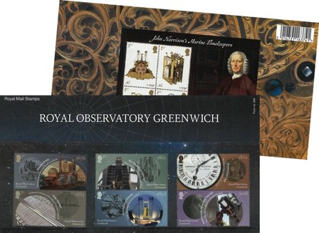 England - Greenwich observatoriet - Souvenirmappe