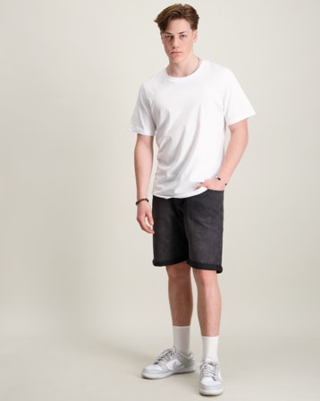 Jack & Jones JJIRICK JJORIGINAL SHORTS AM 360 SN JNR Svart Shorts Kille - Kids Brand Store