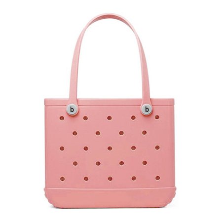 DIY Hål Strandväska Mini Handväska Tålig Hål Tote Bag