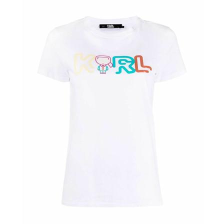 Karl Lagerfeld T-Shirt Hvid, Dame T-shirts