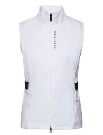 Miles Wind Vest Vests Padded Vests Hvit Röhnisch*Betinget Tilbud