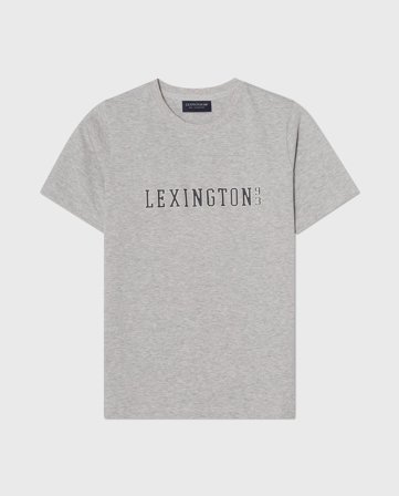 Lexington Teen grafik tee, hellgrau melange