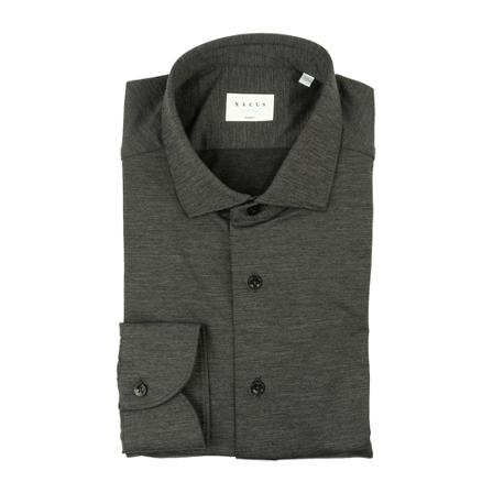 Xacus, Casual Shirts Grijs, Heren, Maat:M