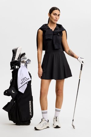 J.Lindeberg - Dana Dress - Golf - Black - Women - XL