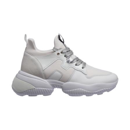 Hogan Interaction Sneakers , Wit , Dames , Maat: 36 EU