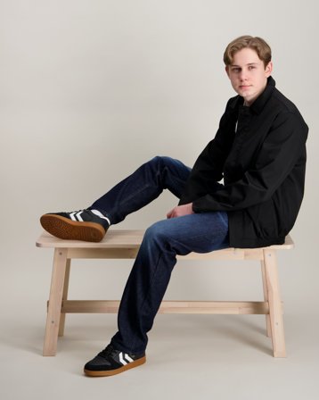 Jack & Jones JORISLINGTON JACKET JNR Svart Jackor Kille - Kids Brand Store